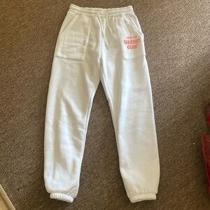 COPY - COPY - White fox sweatpants